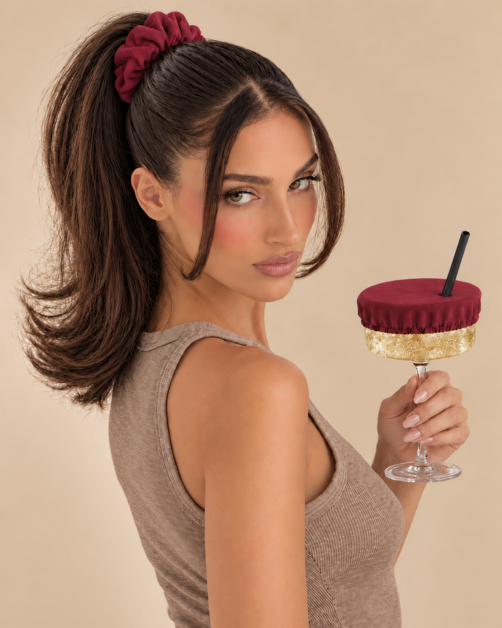 Scrunchie Drink Cover