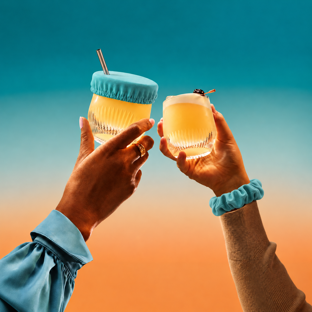 Scrunchie Drink Cover