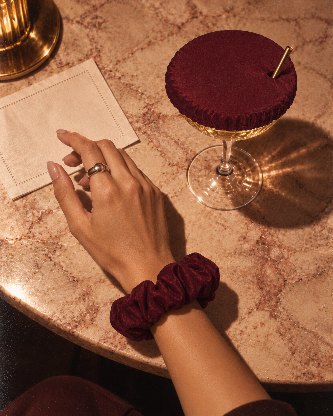 Scrunchie Drink Cover