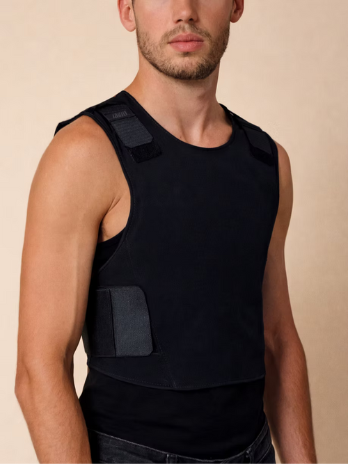 Men's Concealable Bulletproof Vest — NIJ IIIA Ballistic Body Armor | The Safe Civilian