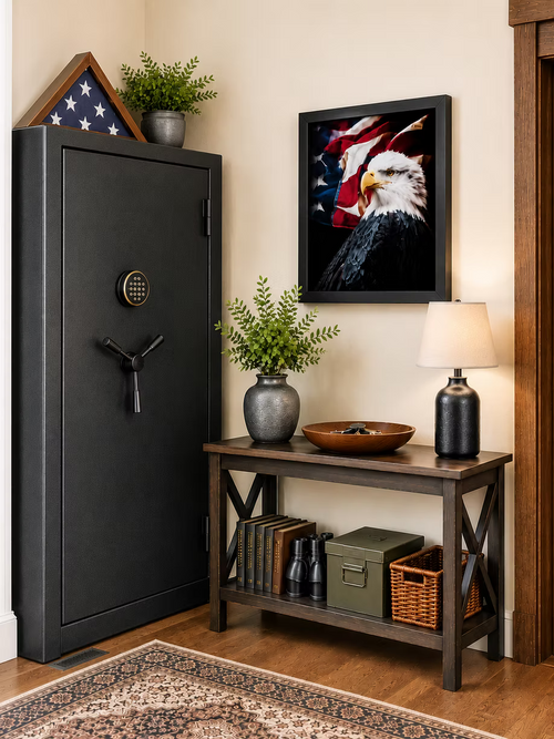 Picture Frame Shield — NIJ RF1 Level III Ballistic Shield Disguised as Wall Art | The Safe Civilian
