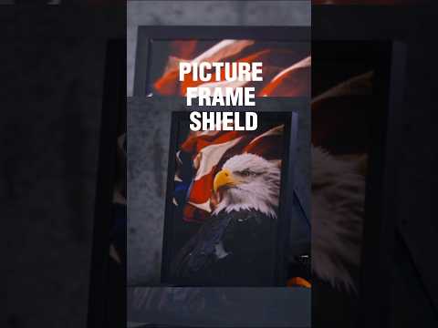 Picture Frame Shield — NIJ RF1 Level III Ballistic Shield Disguised as Wall Art | The Safe Civilian
