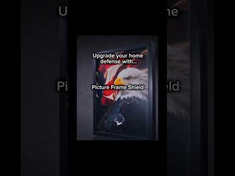 Picture Frame Shield — NIJ RF1 Level III Ballistic Shield Disguised as Wall Art | The Safe Civilian